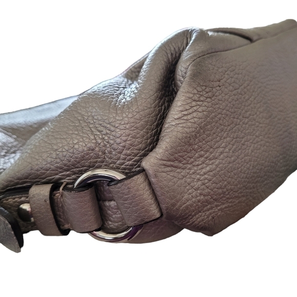 COACH Metallic Pebble Leather Soho Duffle Convertible Shoulder Crossbody… - Picture 7 of 10